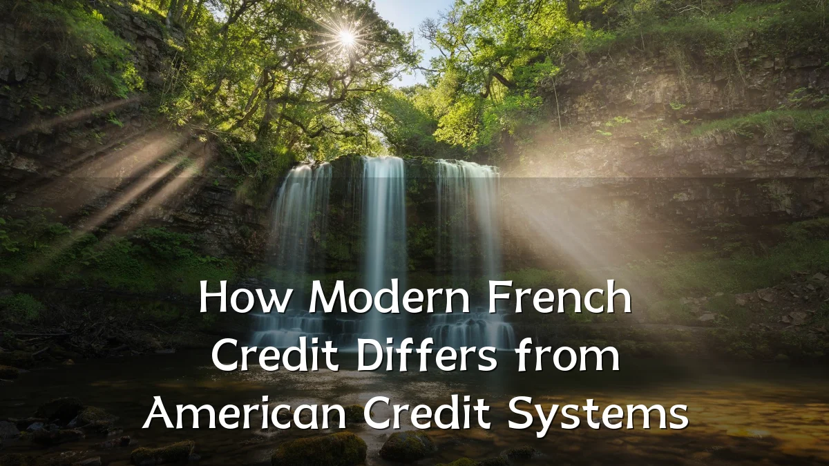 How Modern French Credit Differs from American Credit Systems
