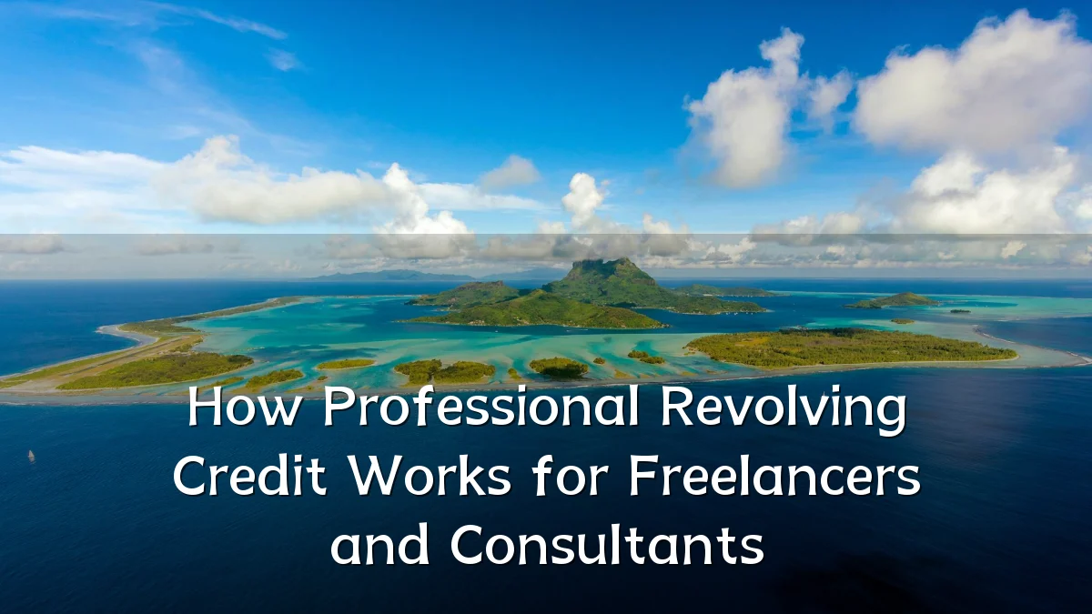 How Professional Revolving Credit Works for Freelancers and Consultants