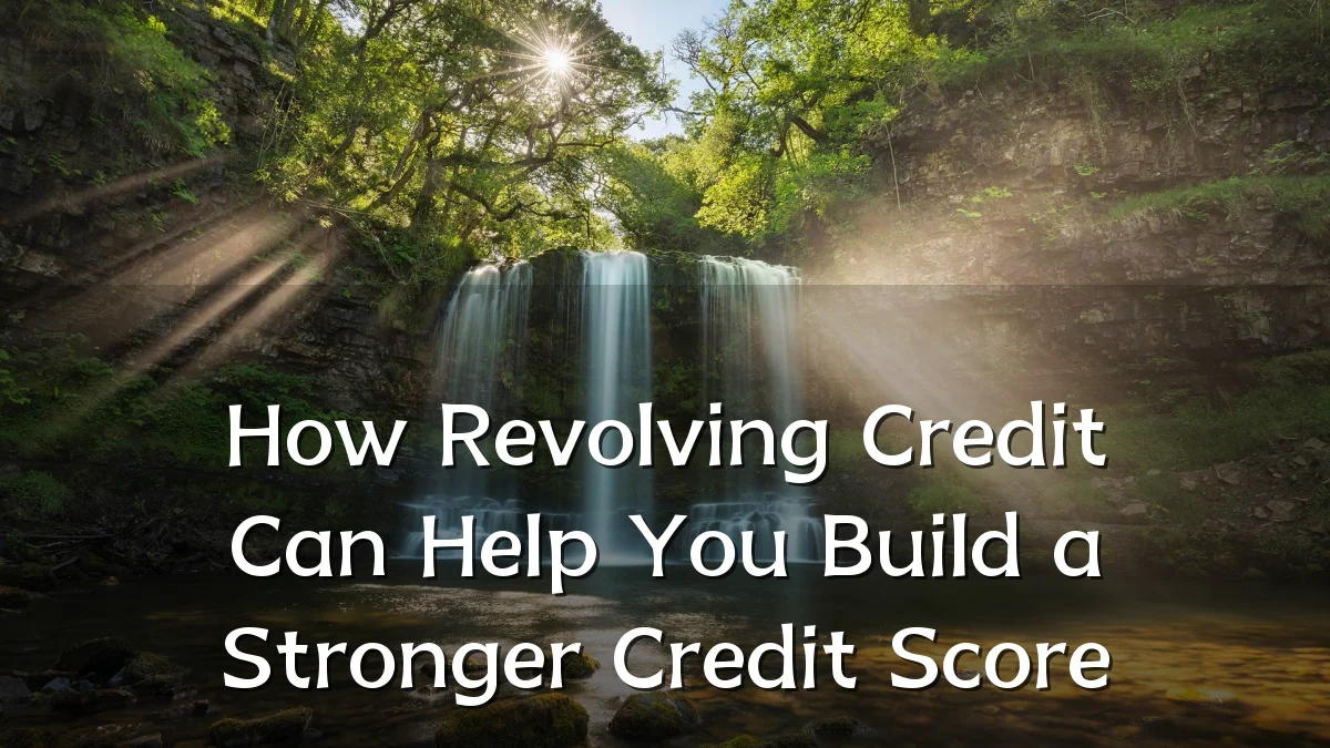 How Revolving Credit Can Help You Build a Stronger Credit Score