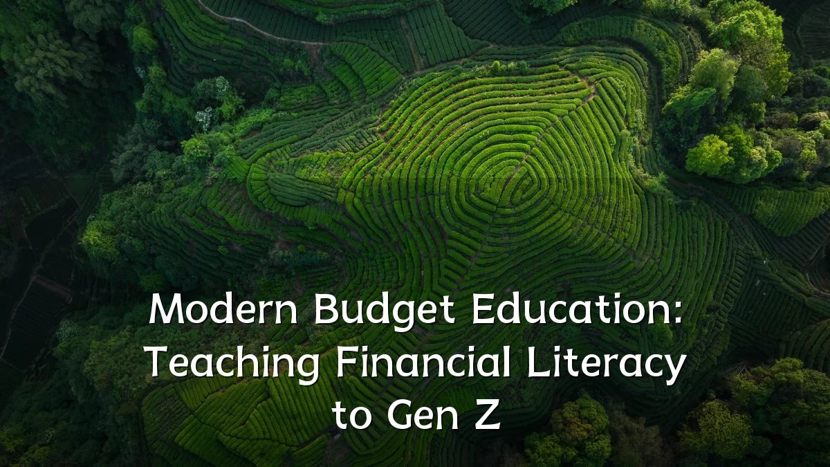 Modern Budget Education: Teaching Financial Literacy to Gen Z