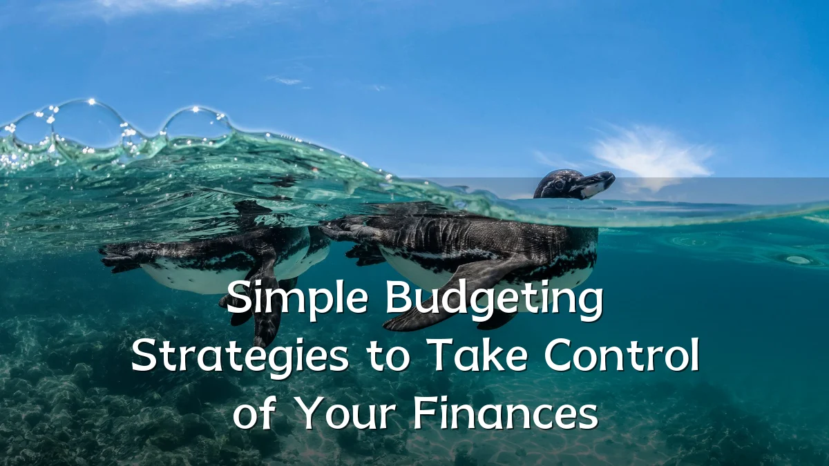 Simple Budgeting Strategies to Take Control of Your Finances
