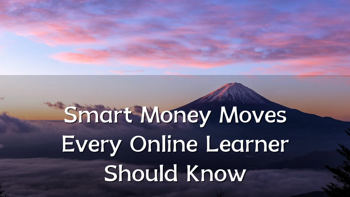 Smart Money Moves Every Online Learner Should Know