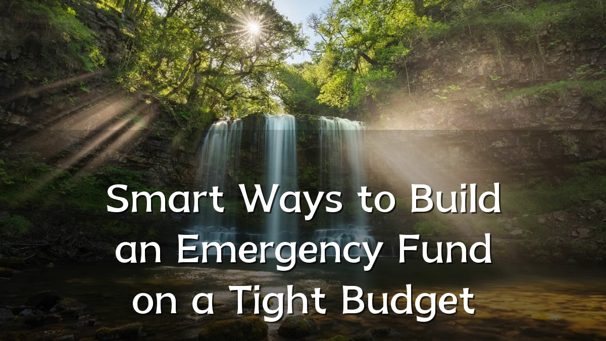 Smart Ways to Build an Emergency Fund on a Tight Budget