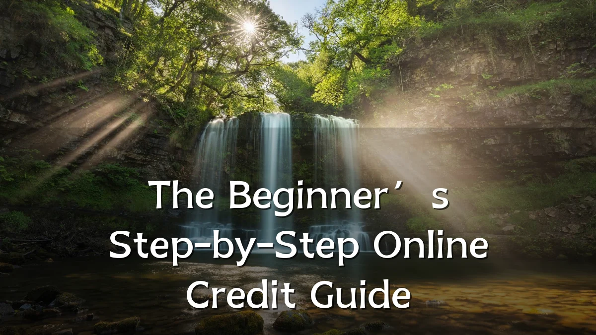 The Beginner’s Step-by-Step Online Credit Guide