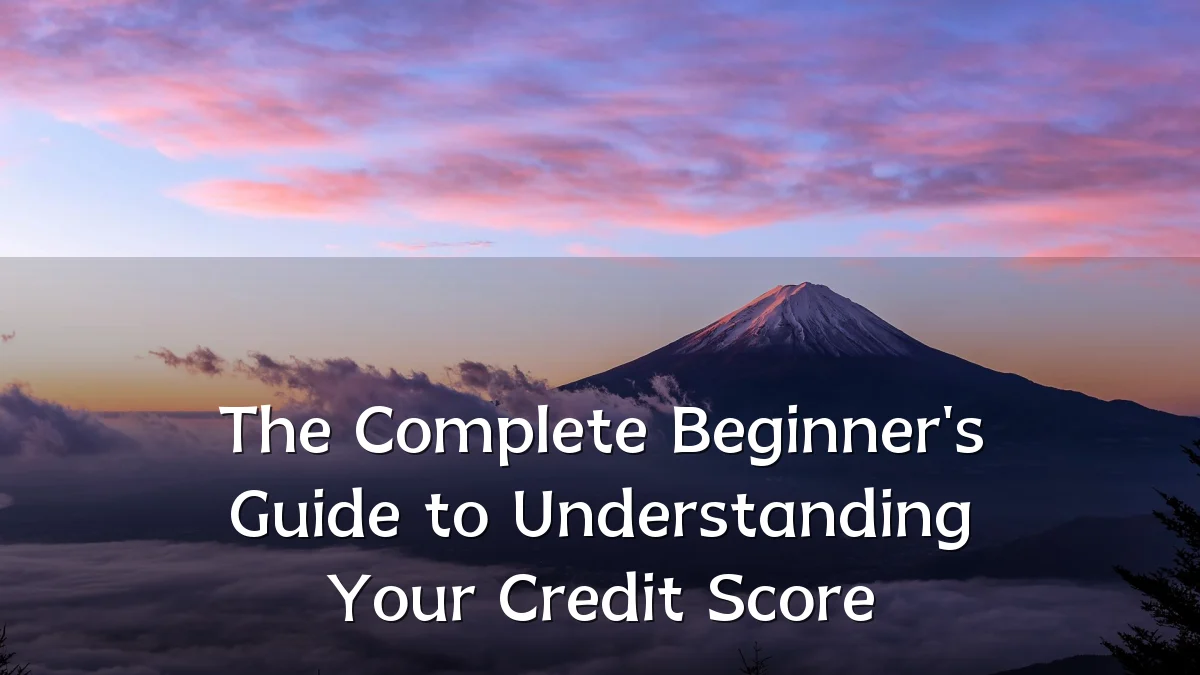 The Complete Beginner's Guide to Understanding Your Credit Score