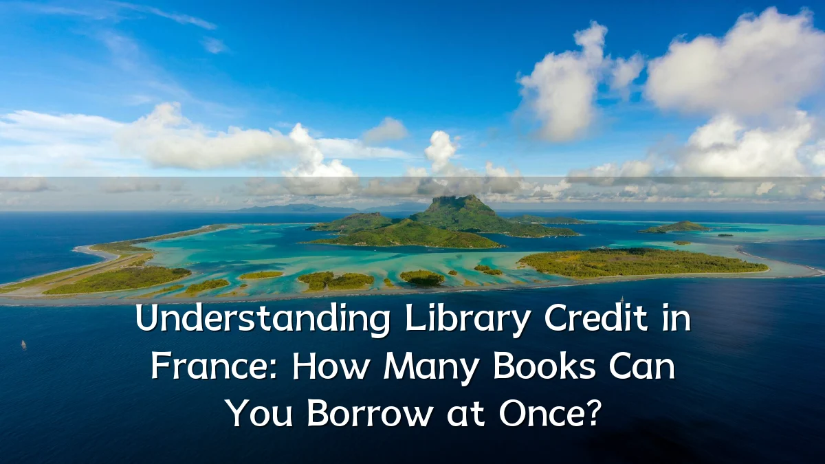 Understanding Library Credit in France: How Many Books Can You Borrow at Once?