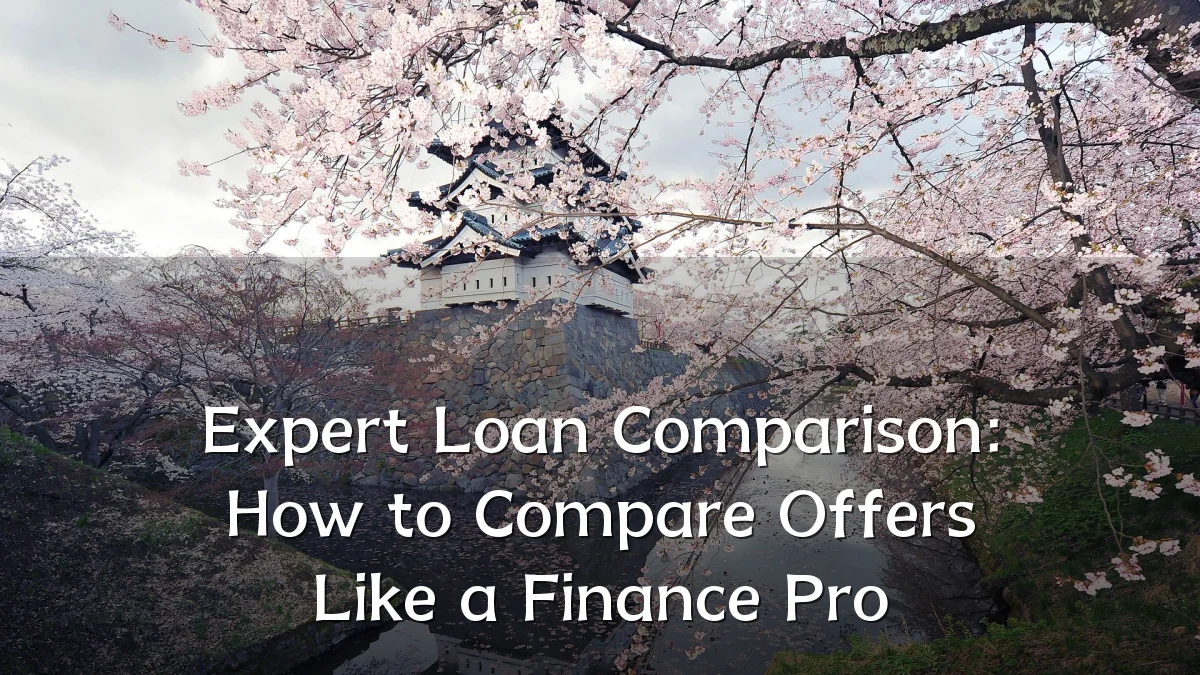 Expert Loan Comparison: How to Compare Offers Like a Finance Pro