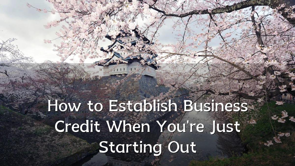 How to Establish Business Credit When You're Just Starting Out