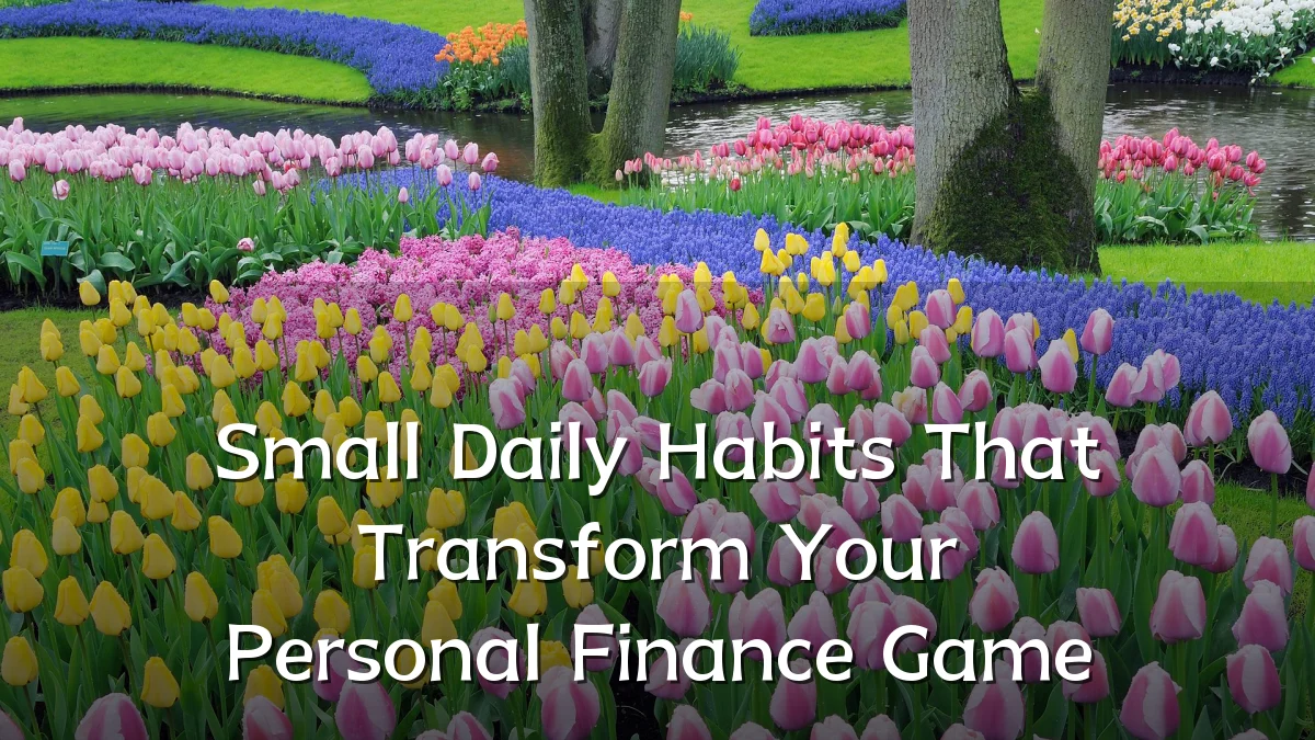 Small Daily Habits That Transform Your Personal Finance Game