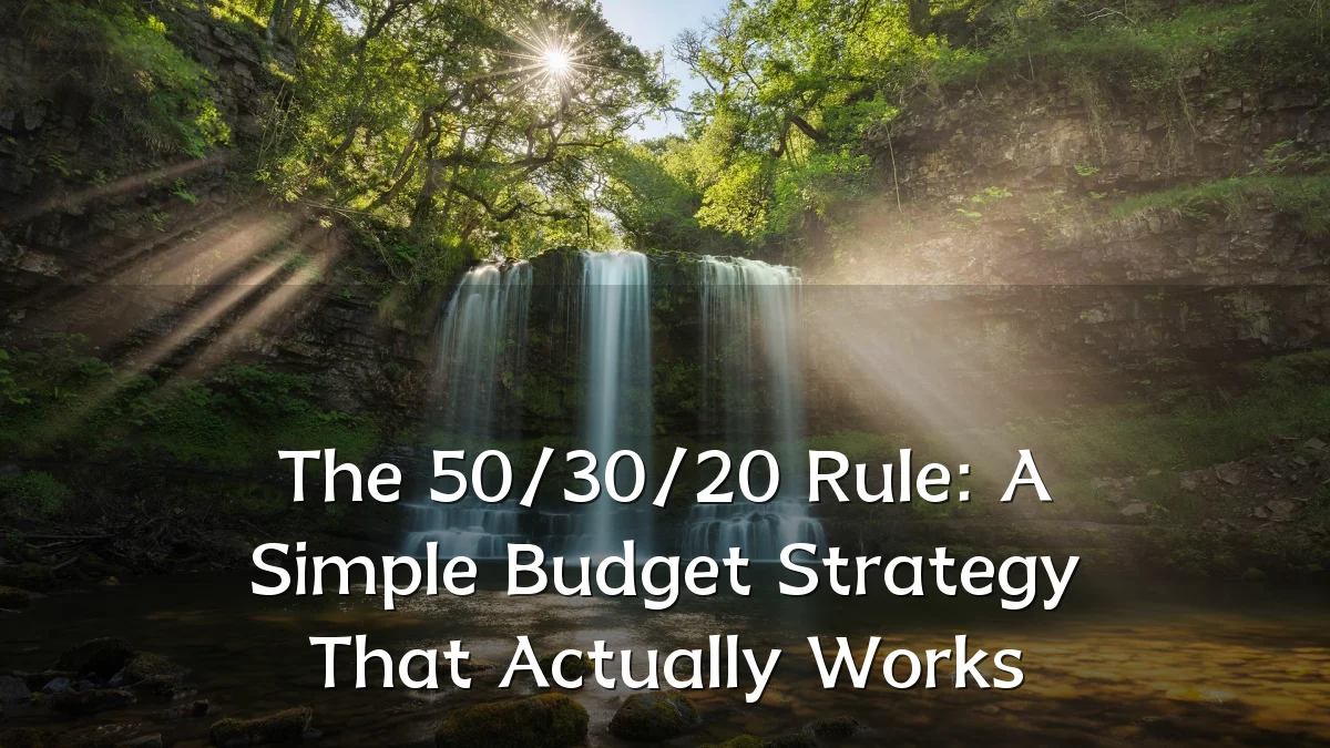 The 50/30/20 Rule: A Simple Budget Strategy That Actually Works