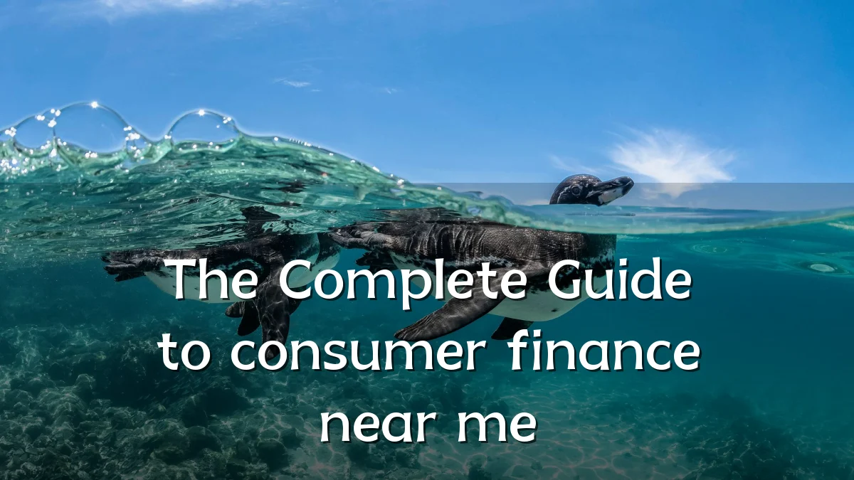 The Complete Guide to consumer finance near me