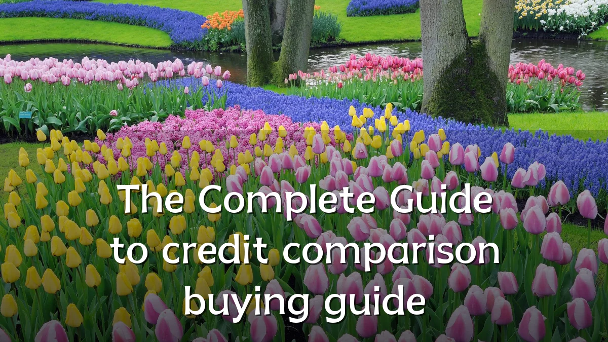 The Complete Guide to credit comparison buying guide