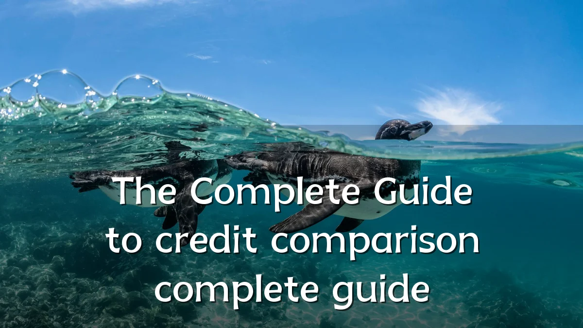 The Complete Guide to credit comparison complete guide
