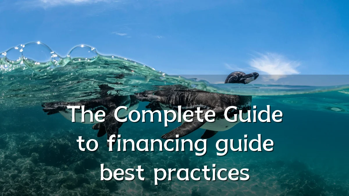 The Complete Guide to financing guide best practices