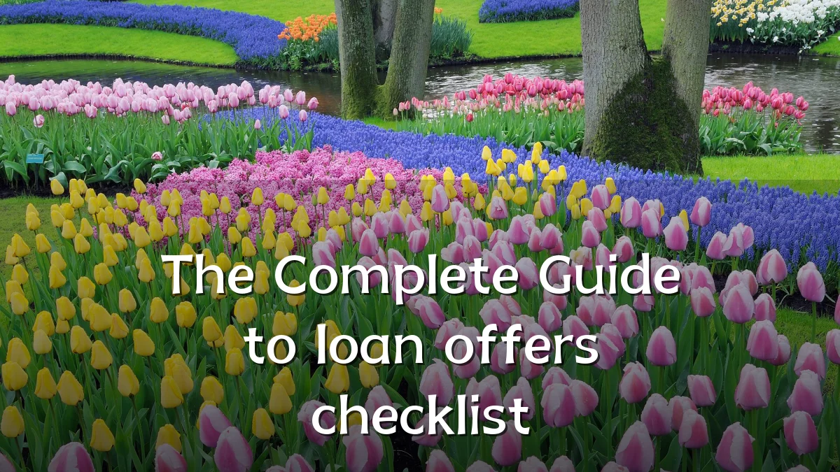 The Complete Guide to loan offers checklist